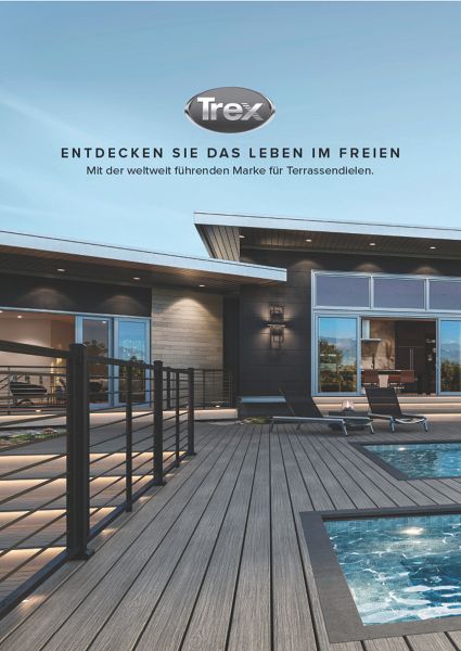 Trex® Broschüre zu Terrassendielen und Geländer 