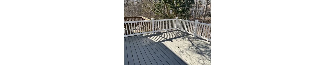 Trex Select Pebble Grey with Trex Universal Hideaway Fasteners