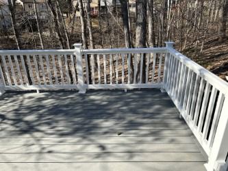 Trex Select Pebble Grey with Trex Universal Hideaway Fasteners