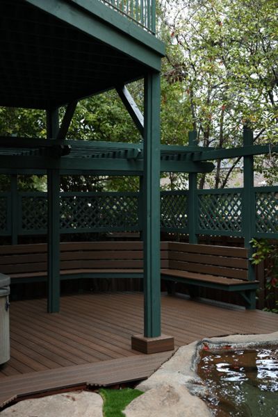 Two-story Trex Deck in Folsom, CA