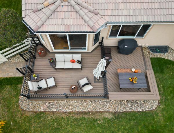 TREX Enhance deck in Costal Bluff in Broomfield, CO