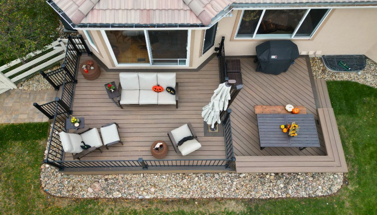 TREX Enhance deck in Costal Bluff in Broomfield, CO