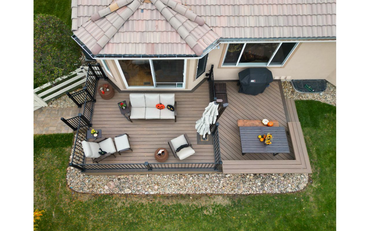 TREX Enhance deck in Costal Bluff in Broomfield, CO