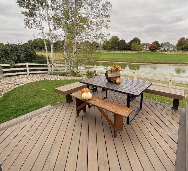 TREX Enhance deck in Costal Bluff in Broomfield, CO