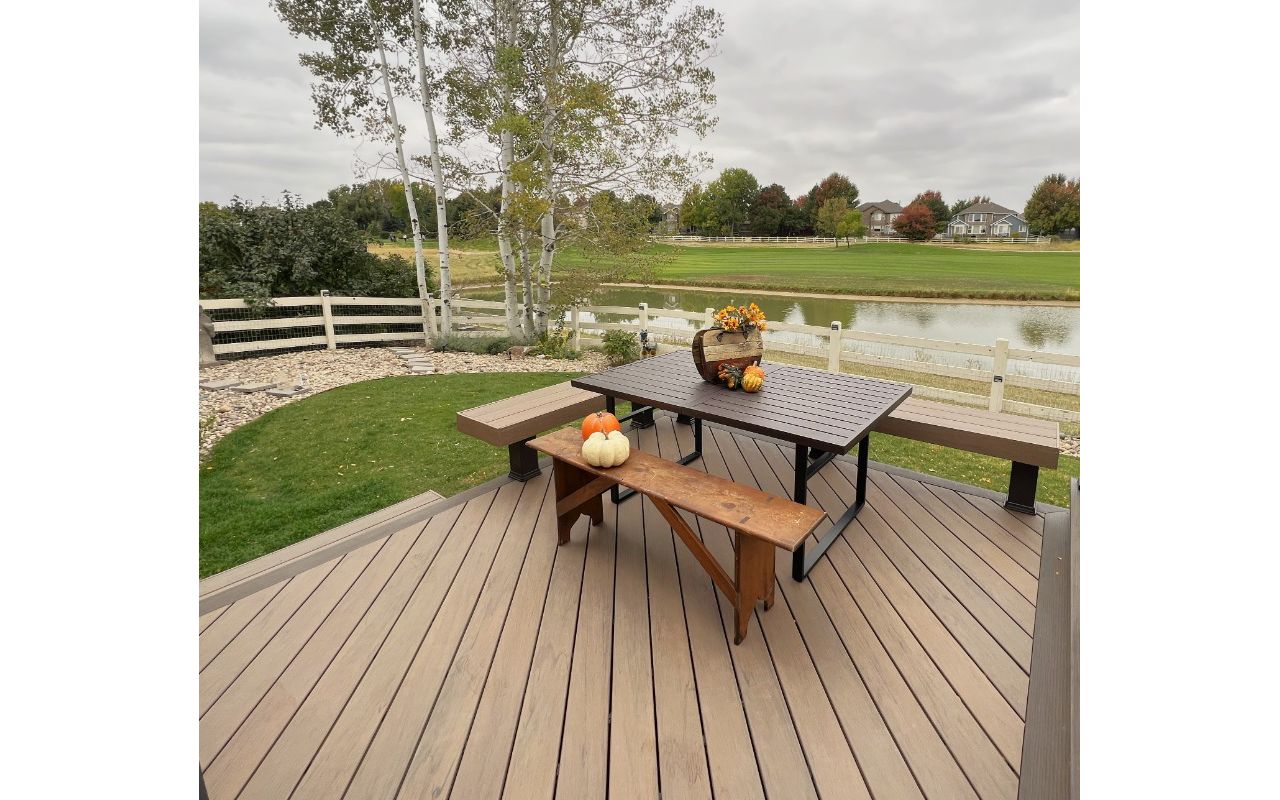 TREX Enhance deck in Costal Bluff in Broomfield, CO