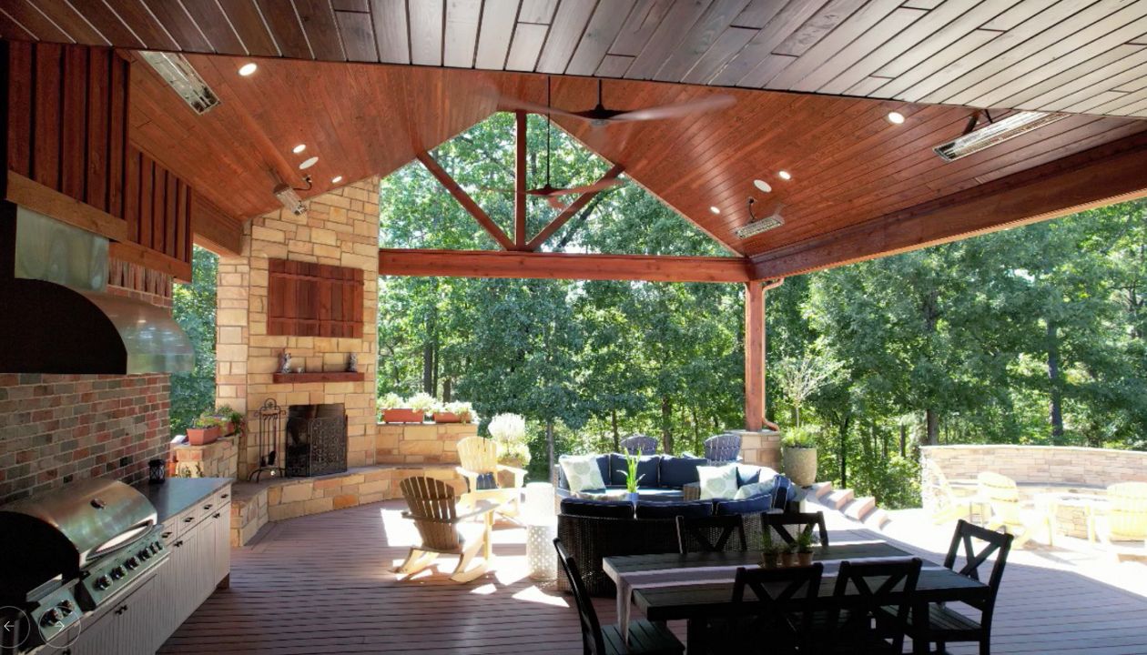 Covered Outdoor Living Area