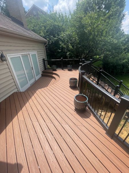 Custom outdoor living space!