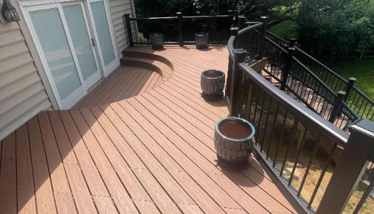 Custom outdoor living space!