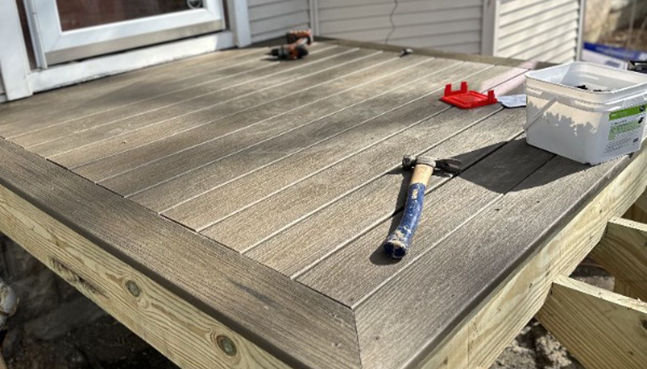 Front Porch Progress, Old Irving Park