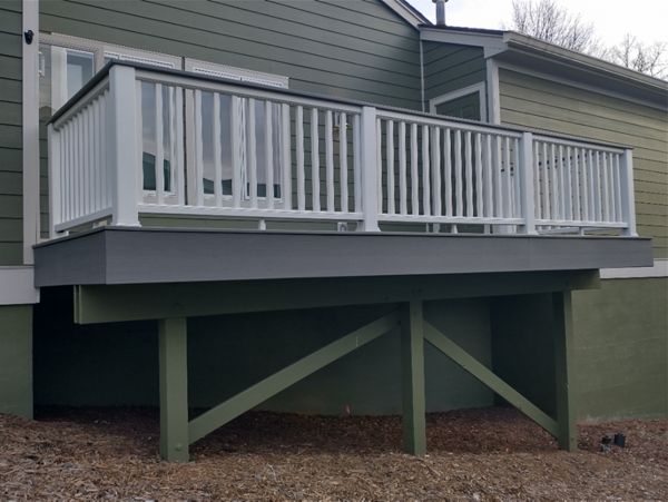 Trex Island Mist Fascia to complement the project.