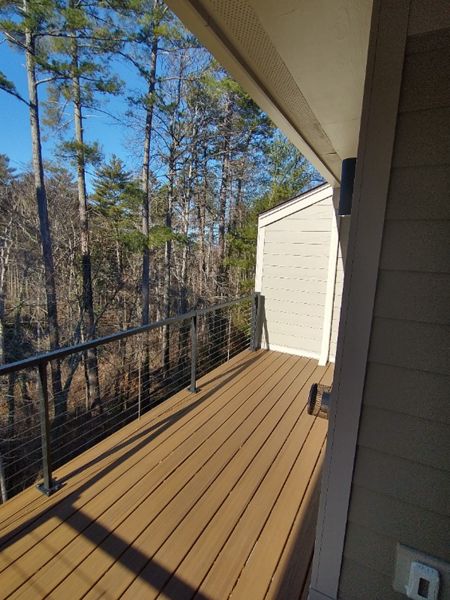 Full Length Deck Boards. Nice simple clean lines.