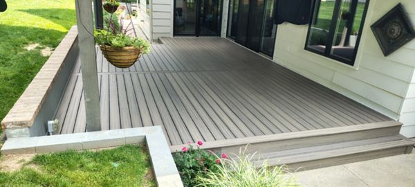 Trex Enhance Naturals and fascia in Rocky Harbor.