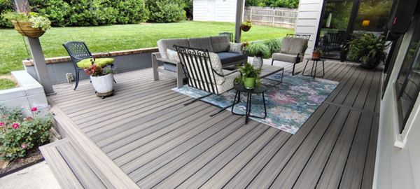 Trex Enhance Naturals and fascia in Rocky Harbor.