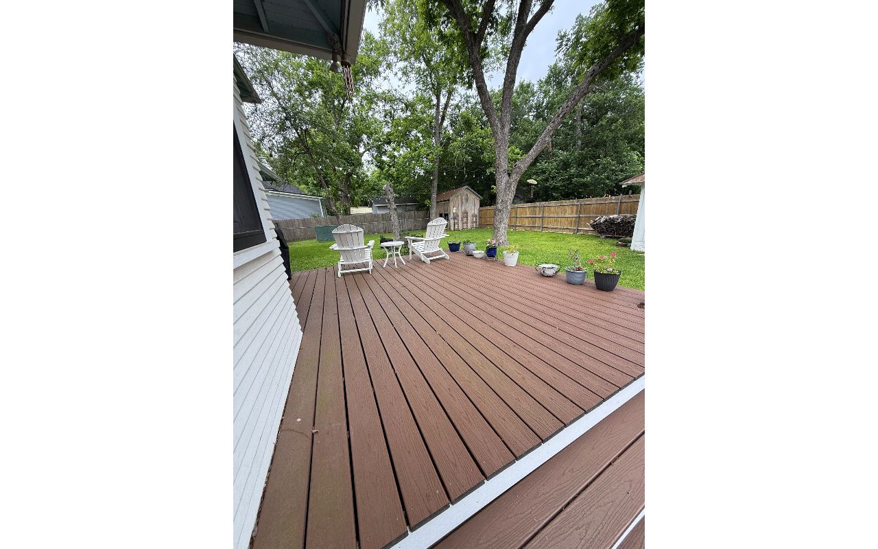 Trex deck