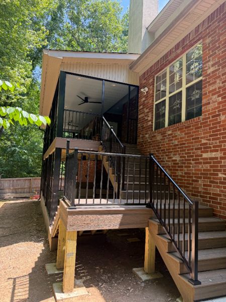 Toasted Sand Screen Porch