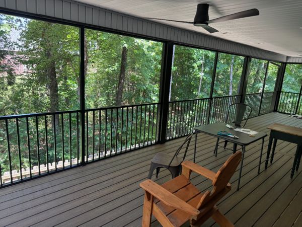 Toasted Sand Screen Porch