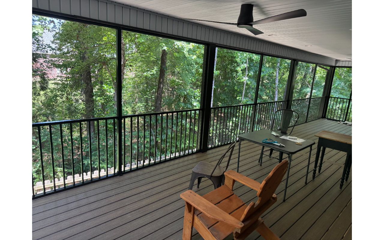 Toasted Sand Screen Porch