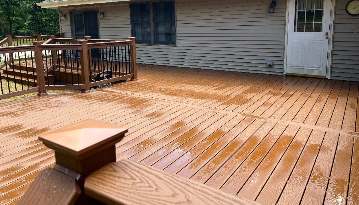 Trex Saddle Select rebuild in Voorhees, NJ.