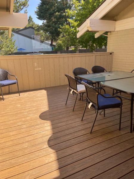 After Photo of Commercial building deck