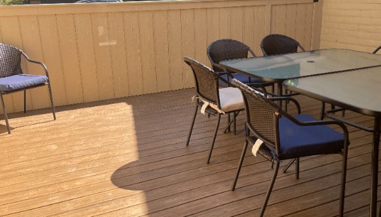 After Photo of Commercial building deck