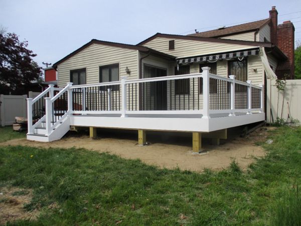 Trex Clam Shell new deck in Pennsauken, NJ.