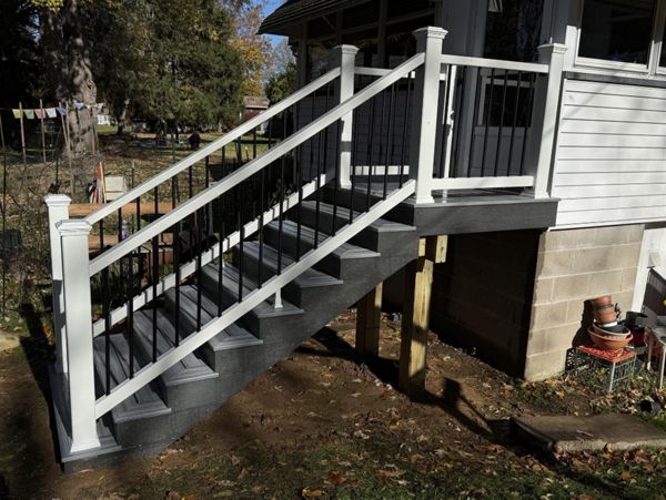 Clam Shell Fascia and Foggy Warf Decking