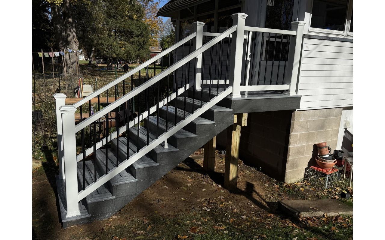 Clam Shell Fascia and Foggy Warf Decking