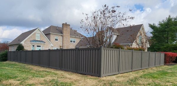 Completed Trex Fencing project we did in Gallatin, TN -- we do MUCH more than just Trex decks!!