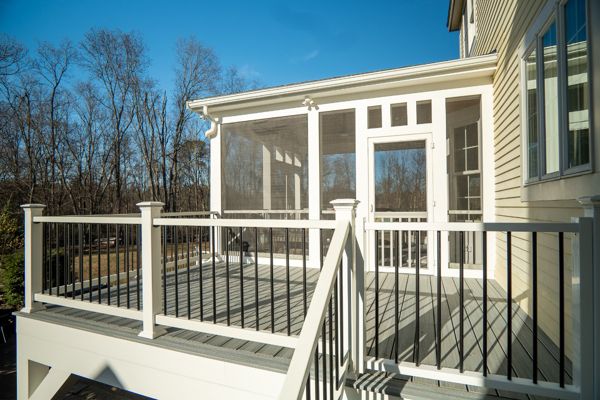 composite deck and porch in Berlin