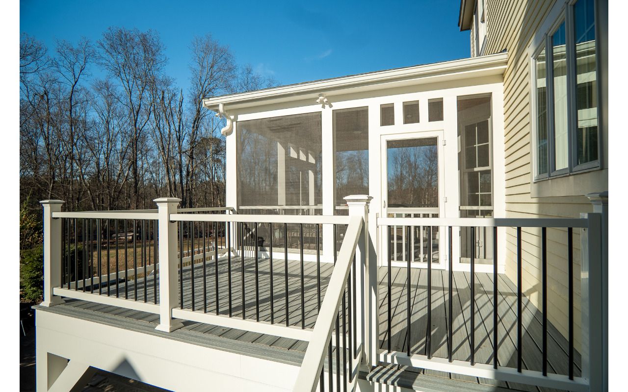 composite deck and porch in Berlin