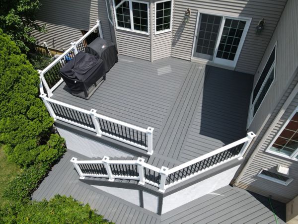 Trex Clam Shell rebuild in Shamong, NJ.