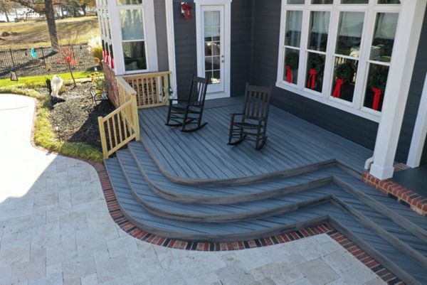Trex Transcend Island Mist decking