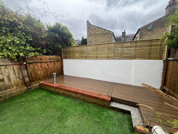 Trex Enhance Naturals Toasted Sand Decking, South London