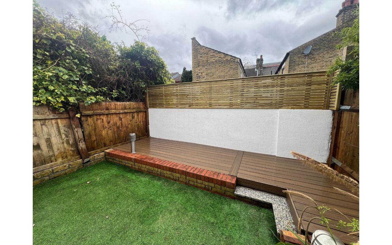 Trex Enhance Naturals Toasted Sand Decking, South London