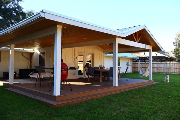 new Deck and Patio cover