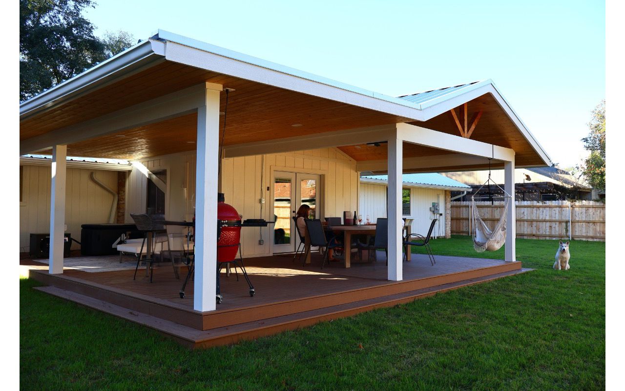 new Deck and Patio cover