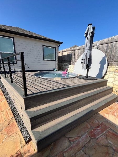 new deck for cowboy pool 1/2