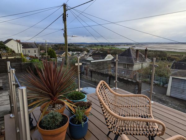 Lineage Jasper deck with a beautiful Estuary view