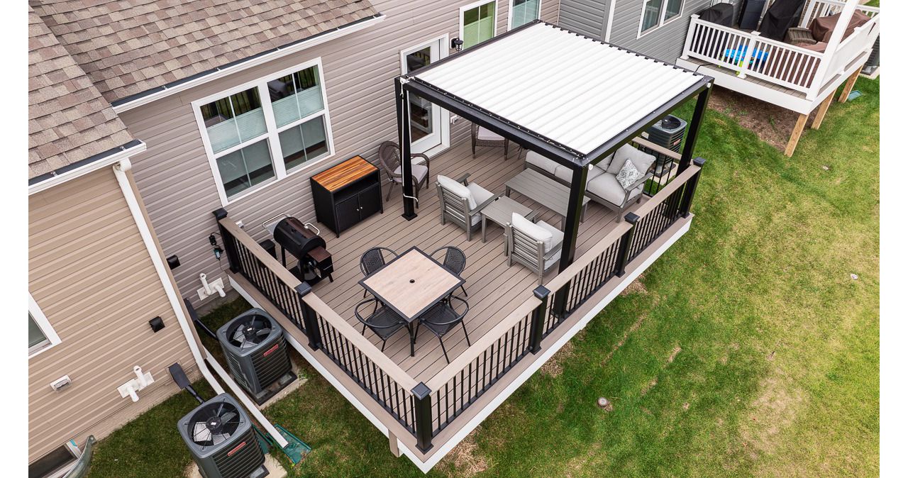 Trex deck in Perry Hall MD