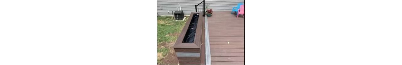 Trex Transcend planter box