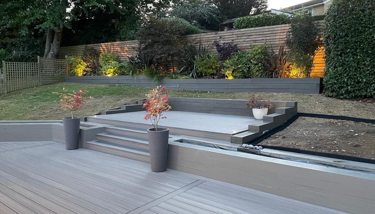 TREX Rocky Harbor Composite Decking by Heritage Decking LTD