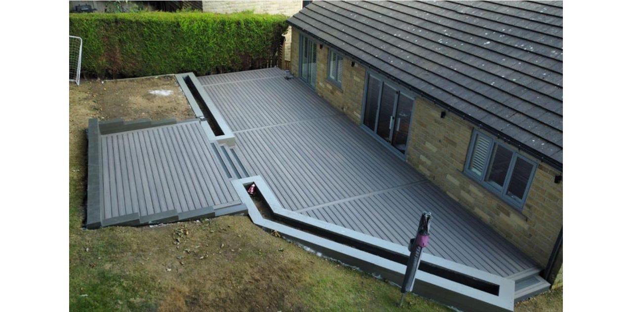 TREX Rocky Harbor Composite Decking by Heritage Decking LTD