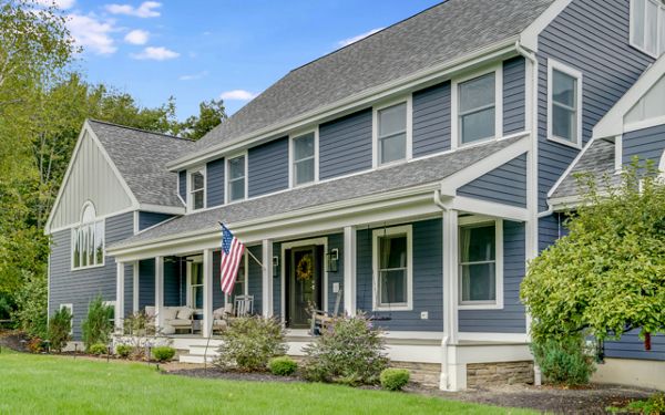 Merrimac, MA Professional Building Services  Farmers Porch in Transcend Island Mist