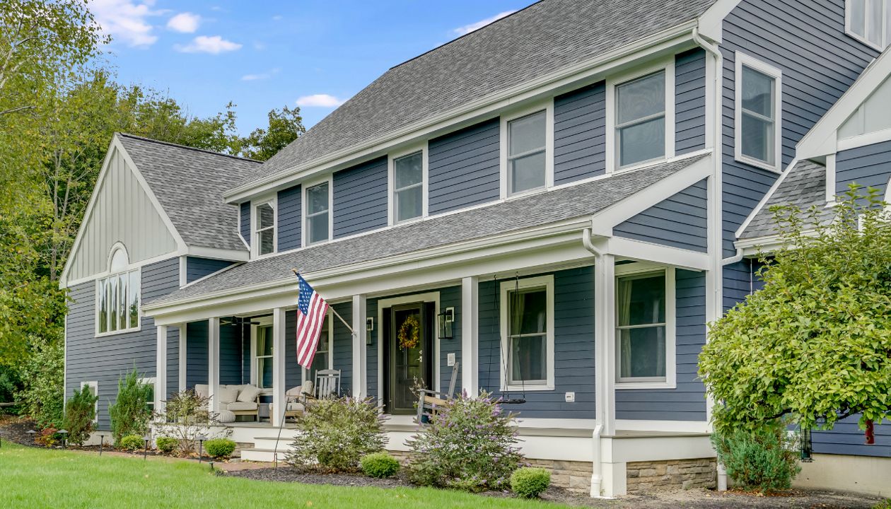 Merrimac, MA Professional Building Services  Farmers Porch in Transcend Island Mist