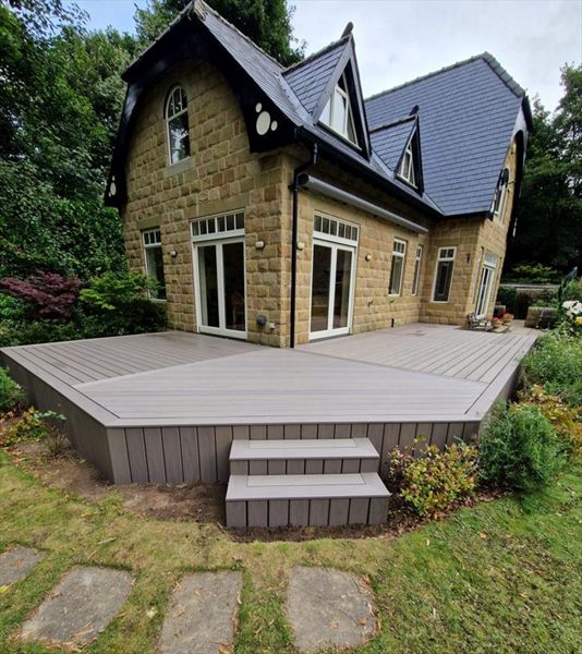 TREX Lineage Biscayne Composite Decking by Heritage Decking LTD