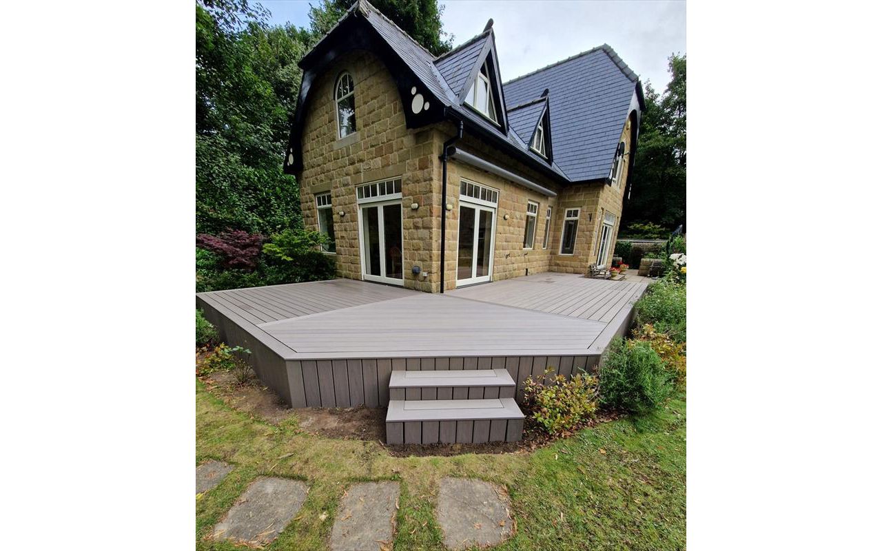 TREX Lineage Biscayne Composite Decking by Heritage Decking LTD