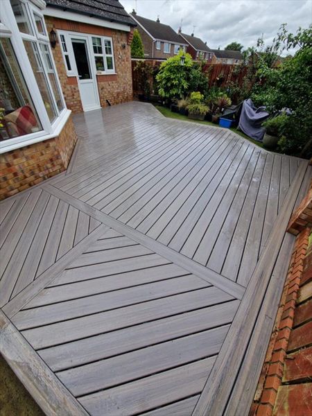 TREX Enhance Rocky Harbor composite decking