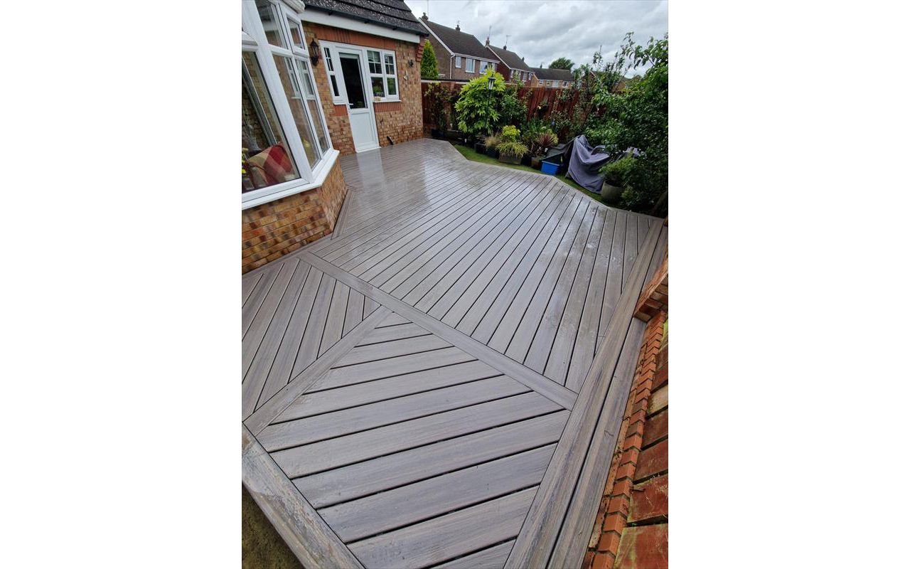 TREX Enhance Rocky Harbor composite decking