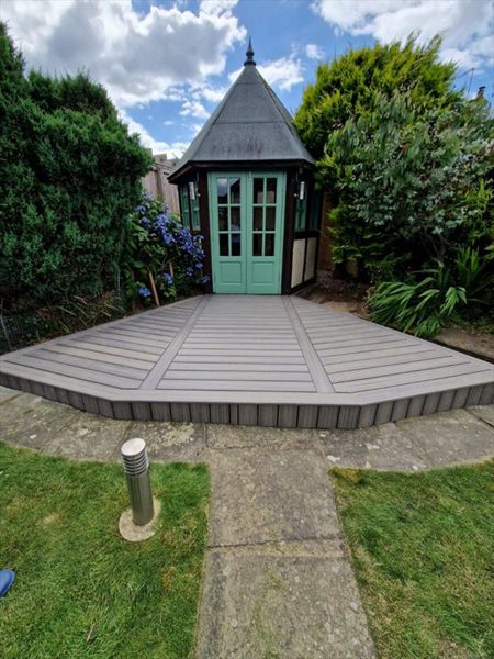 TREX Enhance Rocky Harbor composite decking