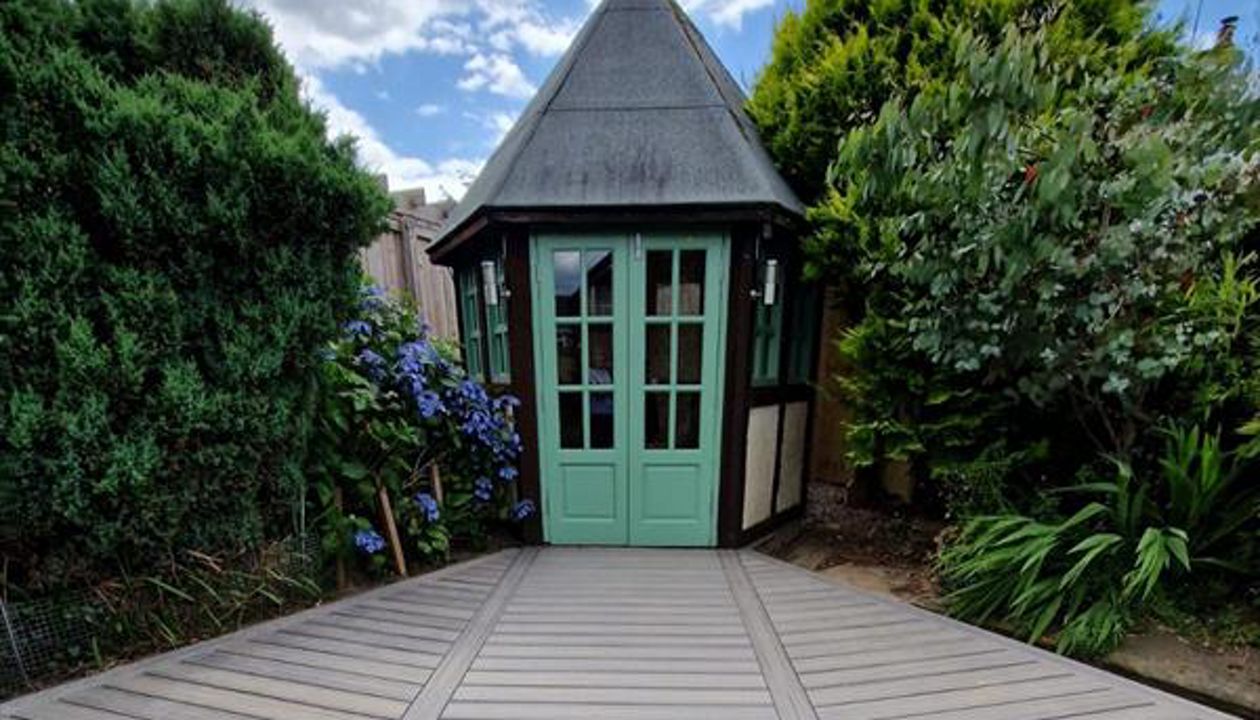 TREX Enhance Rocky Harbor composite decking